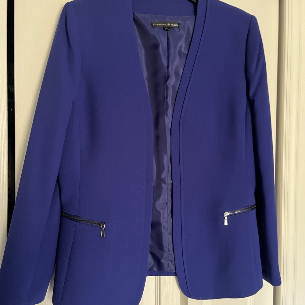 Preston & York Women's Blue Blazer